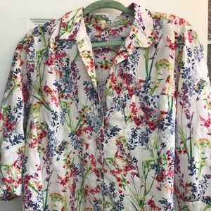 Beautiful floral print Chico’s size 3